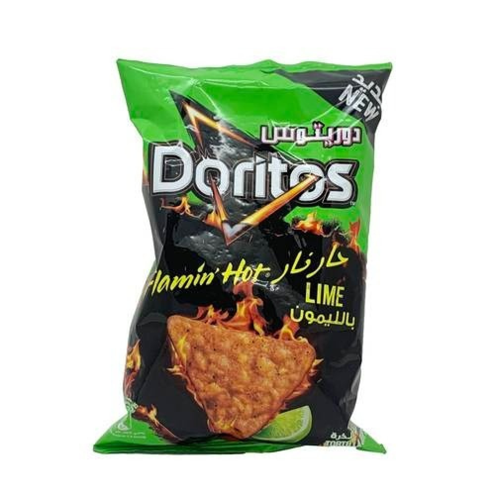 DORITOS FLAMIN HOT LEMON 21PC 