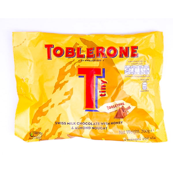 TOBLERONE CHOCO NOUGAT 200GM