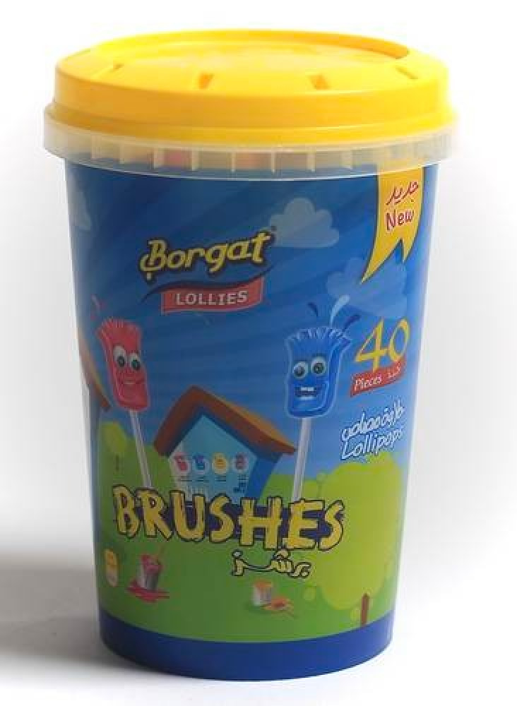 LOLLIES BORGAT BRUSHES 40PC