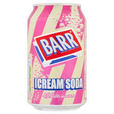 BARR CREAM SODA 330ML 