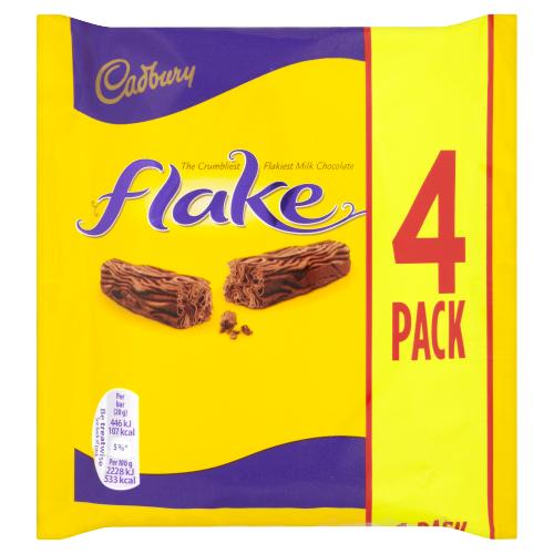 CADBURY FLAKE 4 FINGERS 