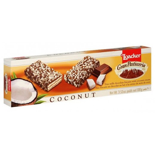 LOACKER PATISSERIE COCONUT100GM 