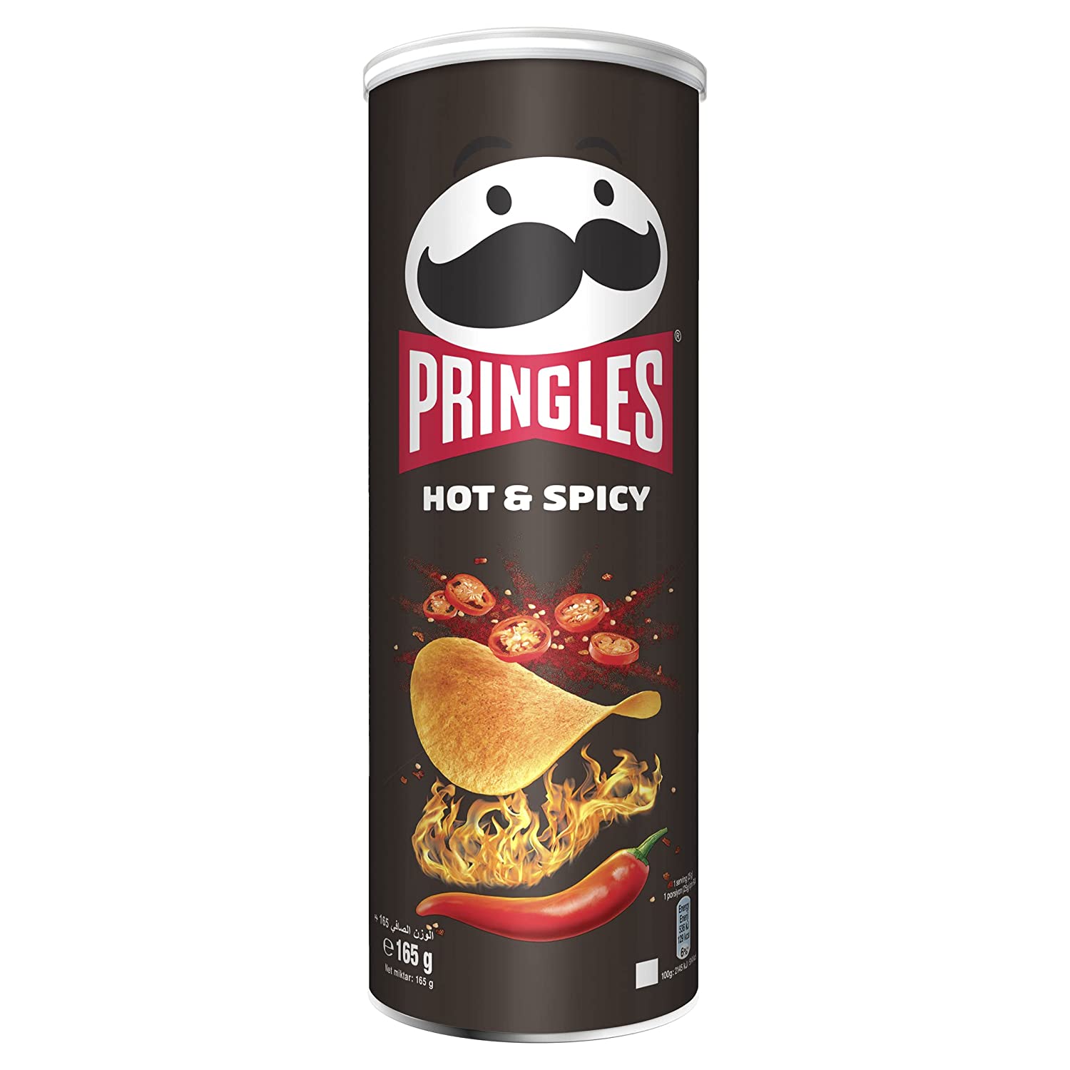 PRINGLES HOT SPICY 165GM