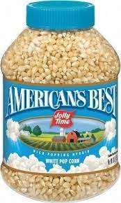 AMERICAN BEST WHITE POP CORN 850GM