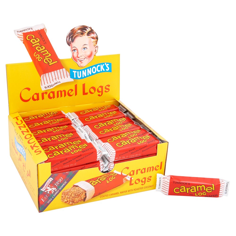 TUNNOCKS CARMEL LOGS MINI 27GM 