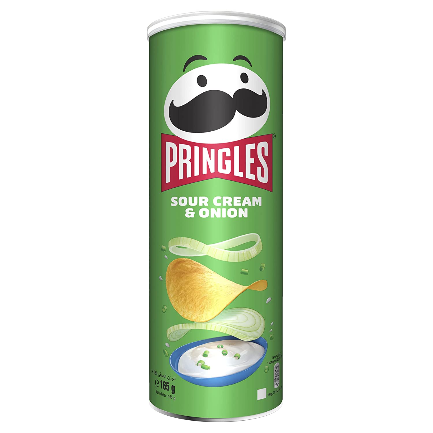 PRINGLES SOUR CREAM ONION 165GM