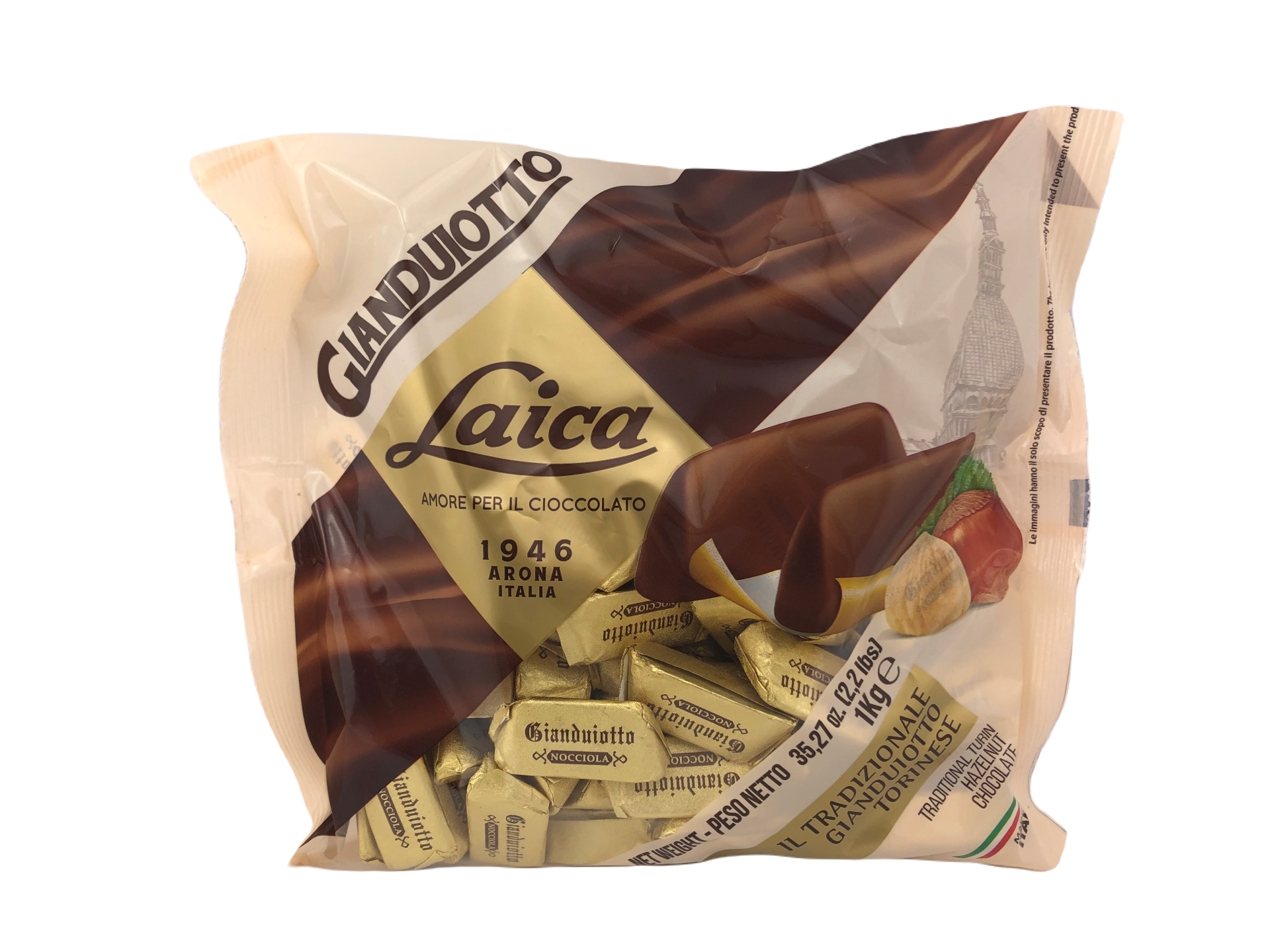 LAICA GINDUITO CHOCO 1KG 