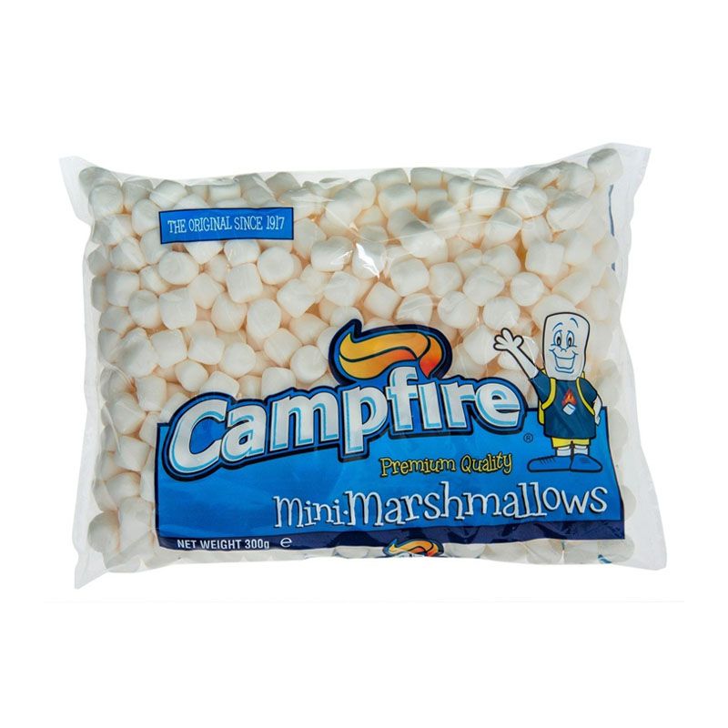 CAMPFIRE MARSHEMALOW MINI WHITE 300GM 