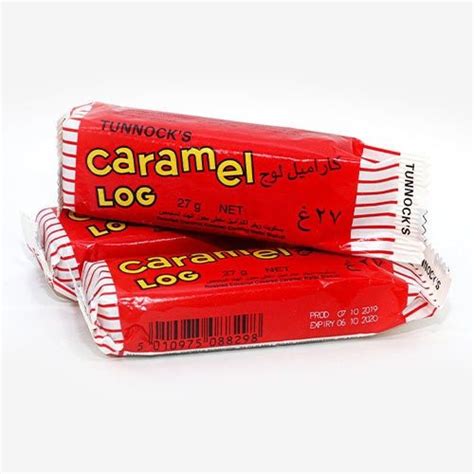 TUNNOCKS CARMEL LOG MINI 8PC   