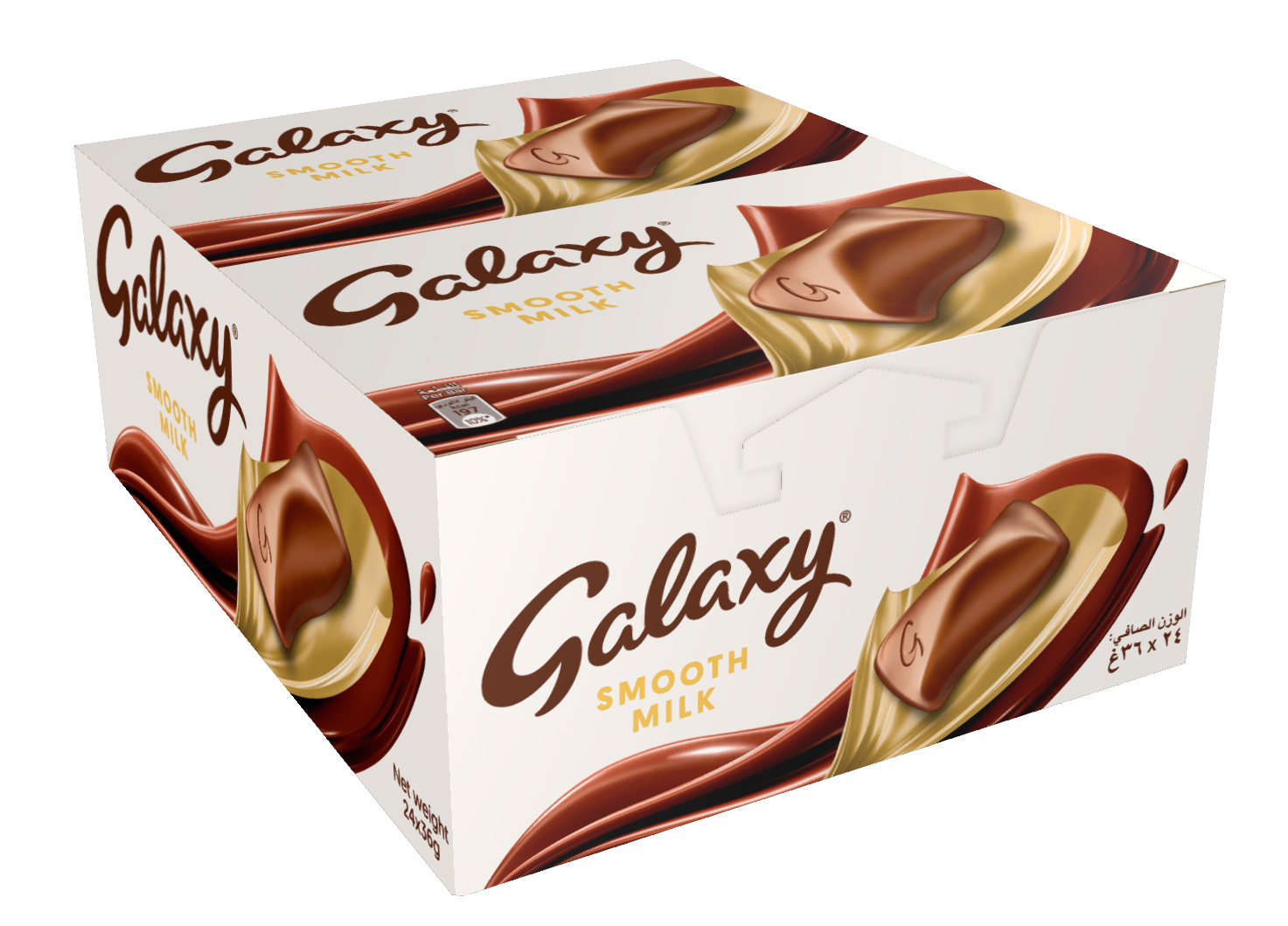 CHOCOLATE GALAXY MILK 24PCS×36G 