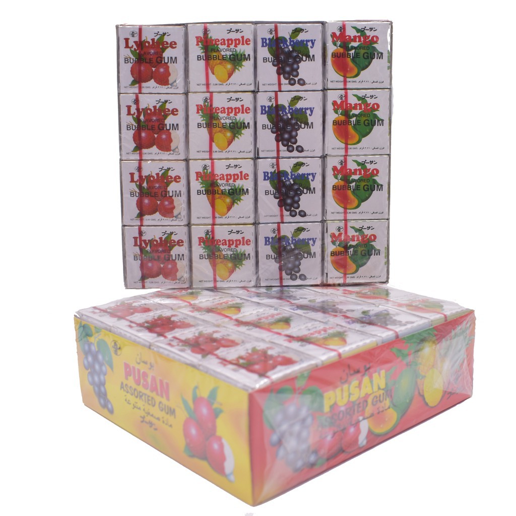 PUSAN ASSORTED GUM 48PC