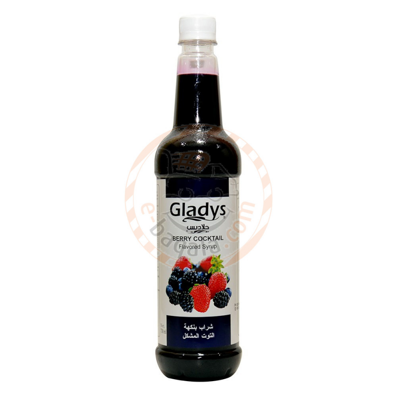 GLADYS BERRY COOCKTAIL SYURP 750ML