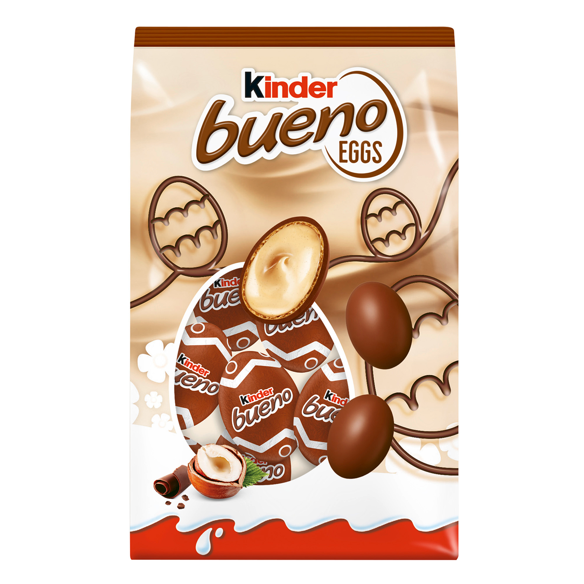 KINDER BUENO EGGS CHOCO 80GM