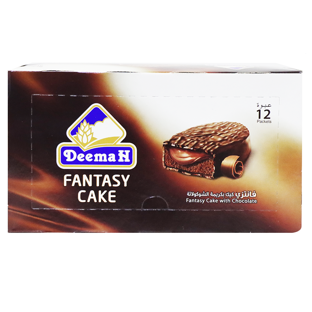 DEEMA FANTAZY CAKE CHOCO 12PC