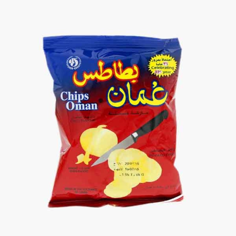 OMAN POPTATO CHIPS 25PC