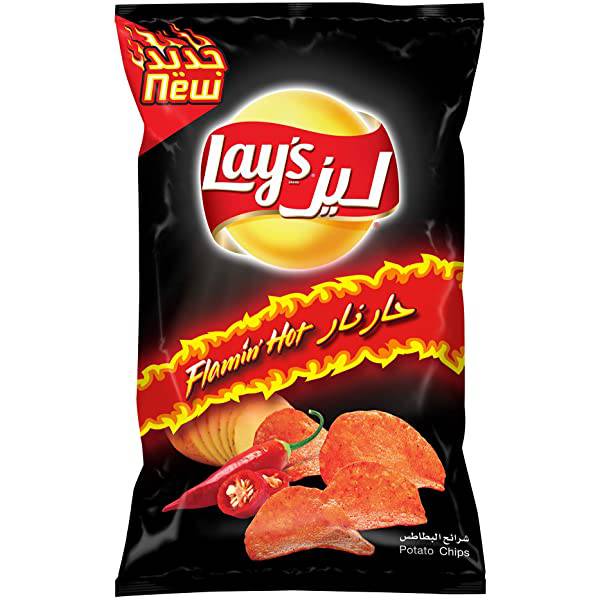 LAYS FLAMIN HOT 21PC