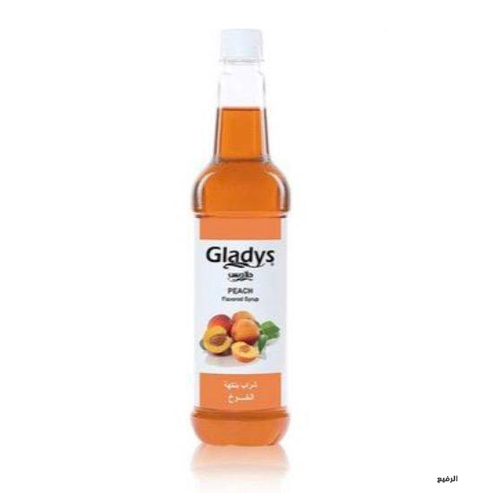 GLADYS PEACH SYURP 750ML