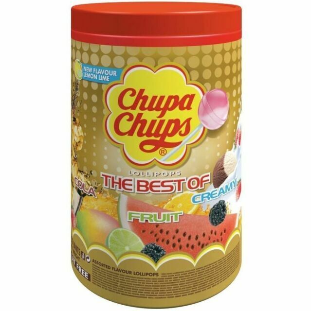 CHUP CHUPS THE BEST OF MIX 1100GM