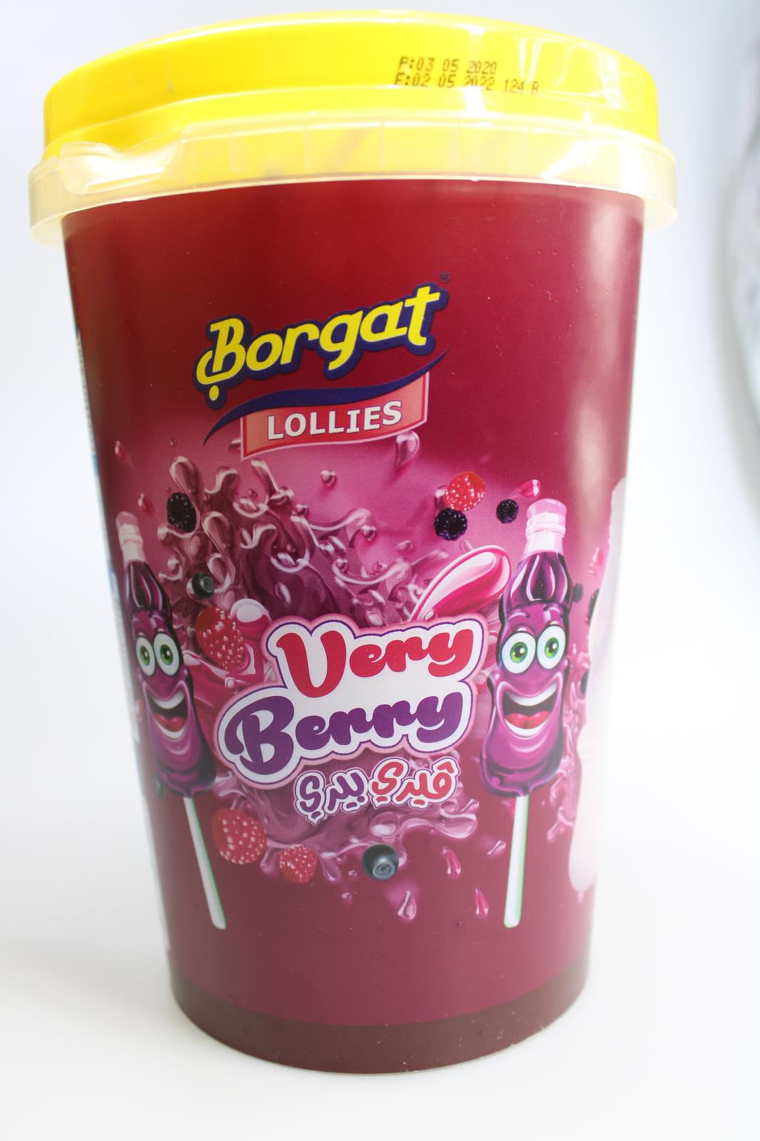 LOLLIES BORGAT VERY BERRY 40PC